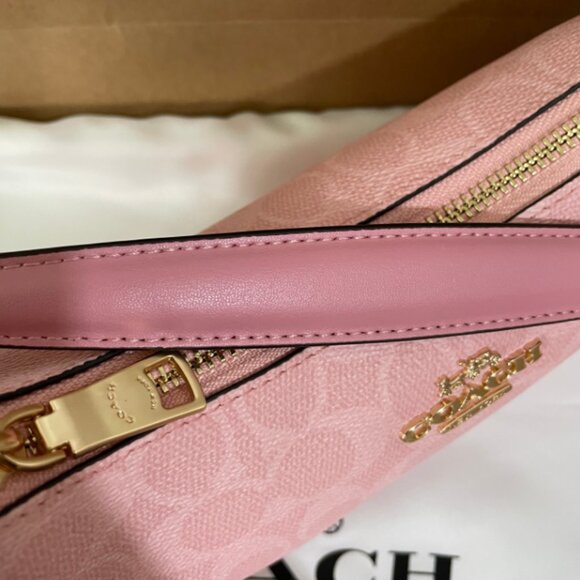 Coach Teri Shoulder Bag In Signature Canvas - Picture 9 of 12